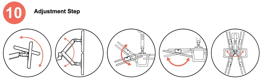 ergotron HX Desk Dual Monitor Arm With Top Mount Low Profi le C clamp - overview 18