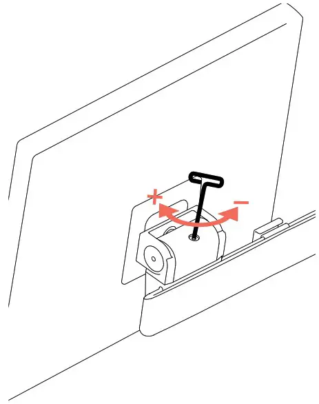 ergotron HX Desk Dual Monitor Arm With Top Mount Low Profi le C clamp - overview 20