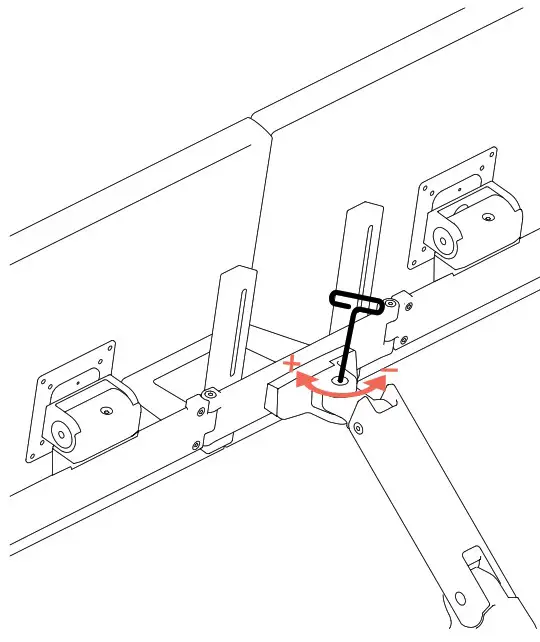 ergotron HX Desk Dual Monitor Arm With Top Mount Low Profi le C clamp - overview 29