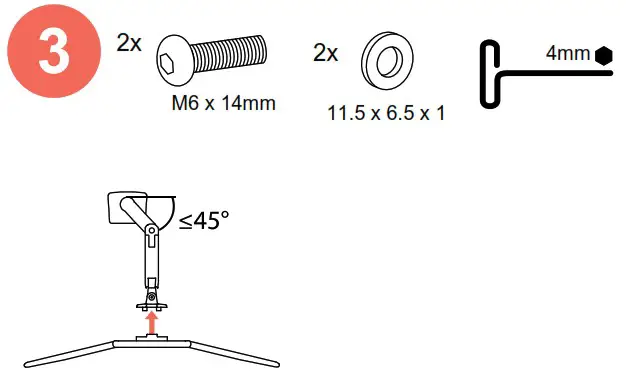 ergotron HX Desk Dual Monitor Arm With Top Mount Low Profi le C clamp - overview 6