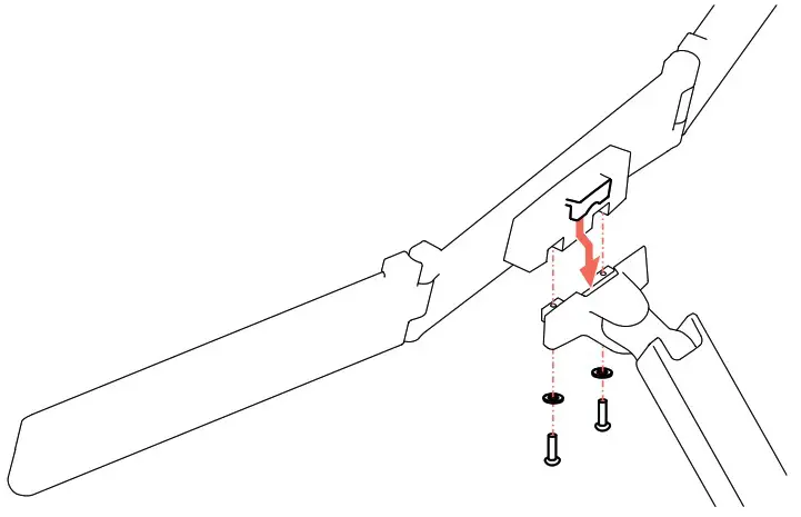 ergotron HX Desk Dual Monitor Arm With Top Mount Low Profi le C clamp - overview 7