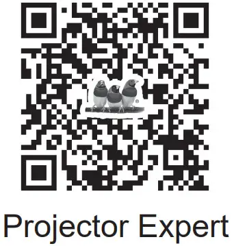 ViewSonic PS600W DLP Projector - qr code 2