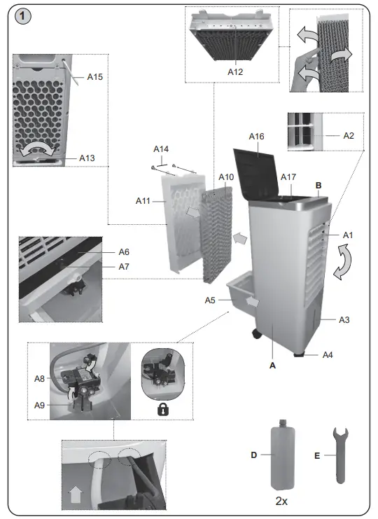 eta 3568 Vintero Air Cooler - Fig