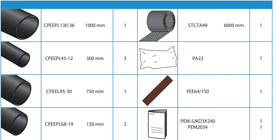 ENSTO SJKDS3X240 Heat Shrink Joint LOGO 2