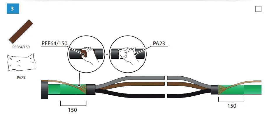 ENSTO SJKDS3X240 Heat Shrink Joint LOGO 4