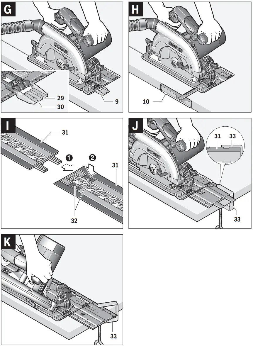 BOSCH WEU PKS Circular Saw - FIGURE 3