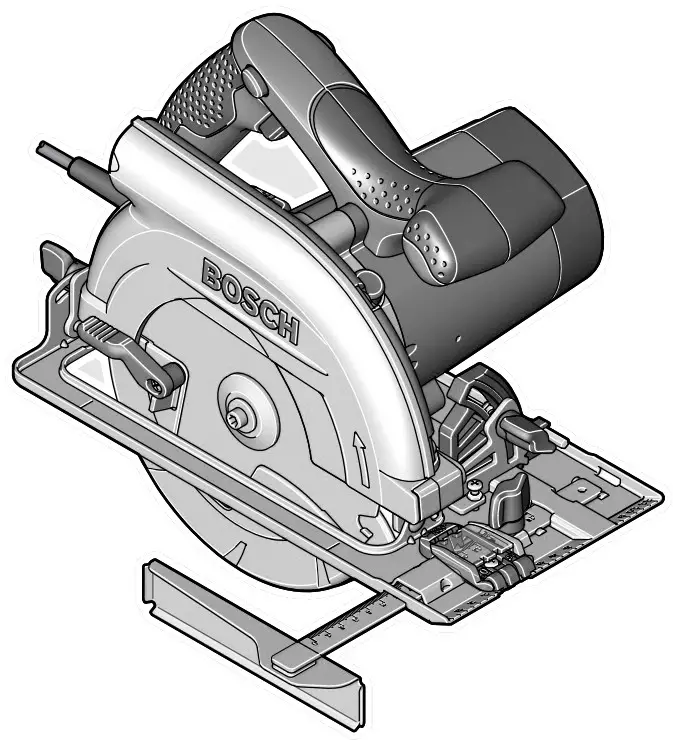 BOSCH WEU PKS Circular Saw