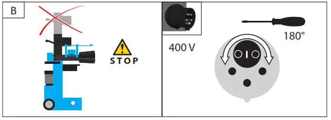 Gude GHS 500 7 TED Log Splitter - Operation 4