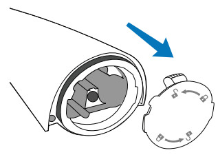waterpik FN 20029793-F AA waterflosser - battery door