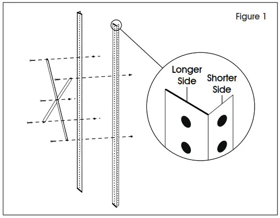 ULINE Shelf Bin Organizer 75″ Tall - Assemble 1