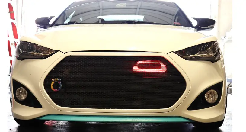 VELOSSA TECH 2013-2017 Hyundai Veloster Turbo Big Mouth Lit Kit Ram Air 22