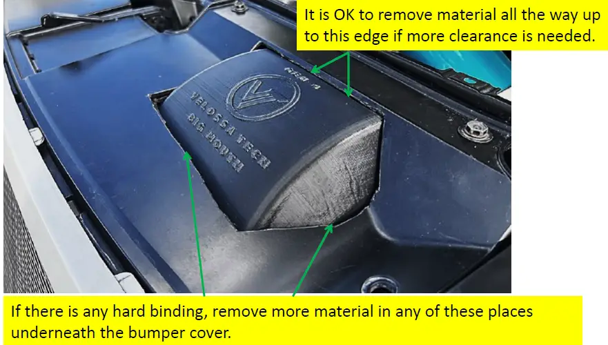 VELOSSA TECH 2013-2017 Hyundai Veloster Turbo Big Mouth Lit Kit Ram Air 23