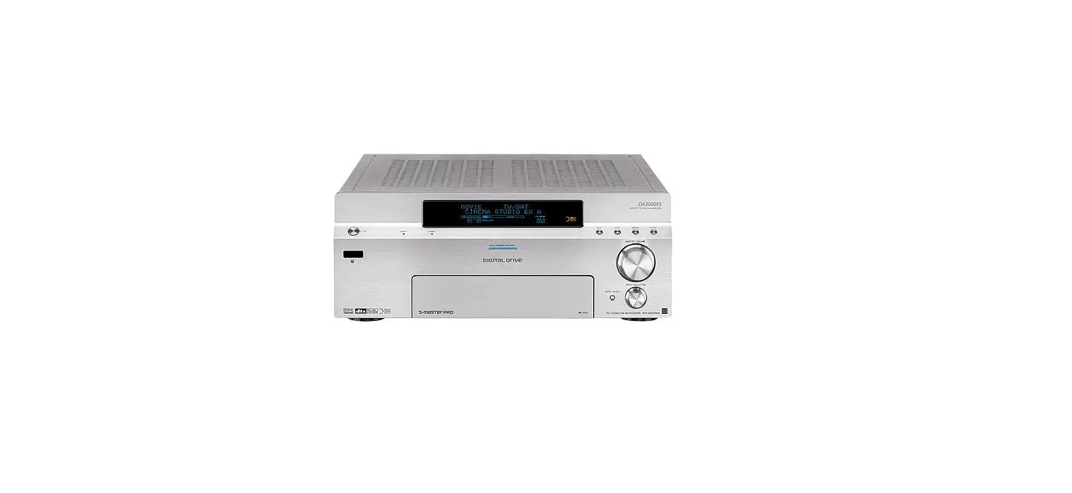 Sony Str-da3000es Audio And Video Receiver Operating Instruction