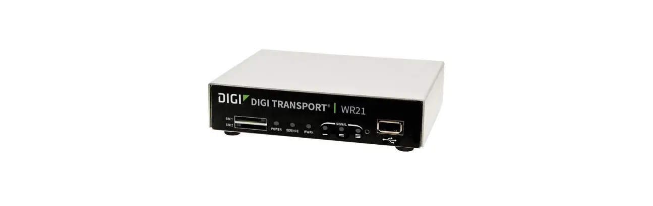 Digi Wr21-m52a-de1-tb Transport Wr21 Cellular Router User Guide