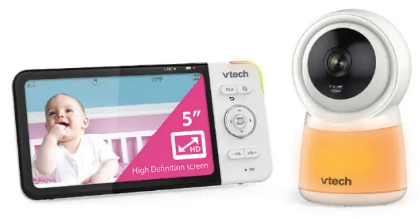 vtech RM5754HD 5-inch Smart Wi-Fi 1080p Video Monitor - fig