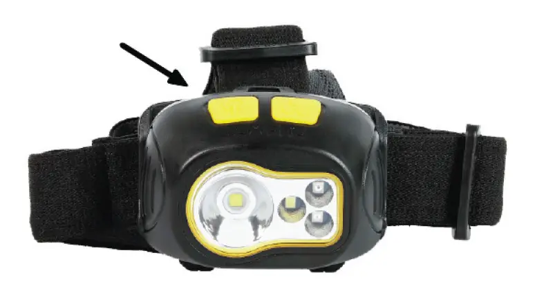 LUXPRO LP346 Multi-Color LED Headlamp 2