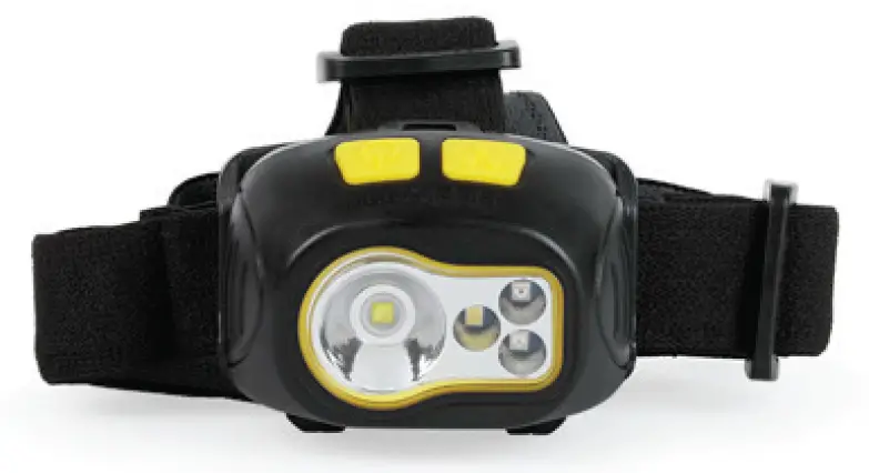 LUXPRO LP346 Multi-Color LED Headlamp