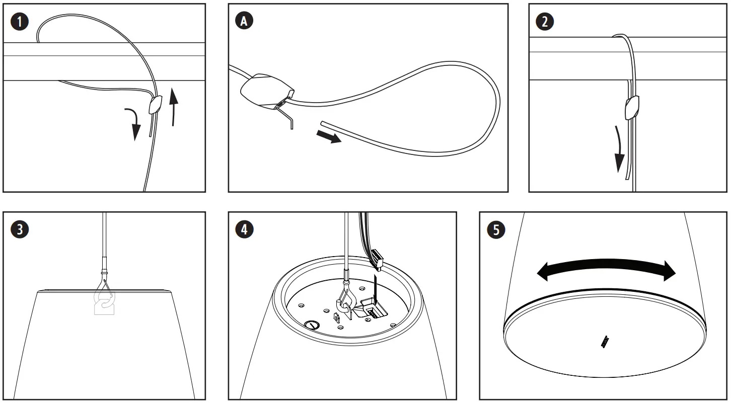 BOSE DesignMax DM10P-SUB Pendant Loudspeaker - Fig 7