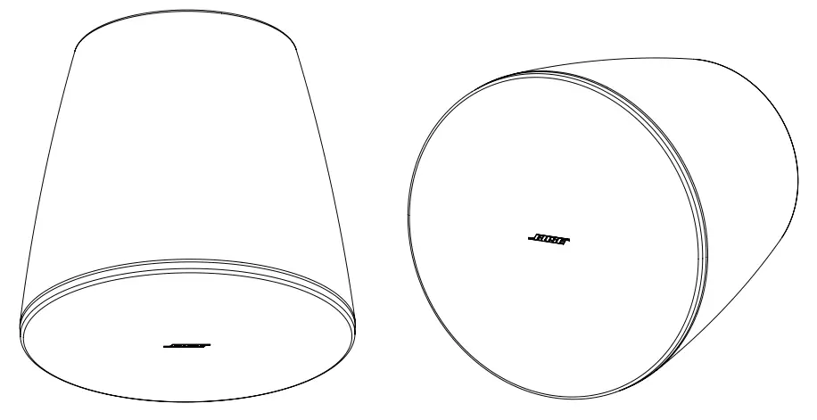 BOSE DesignMax DM10P-SUB Pendant Loudspeaker