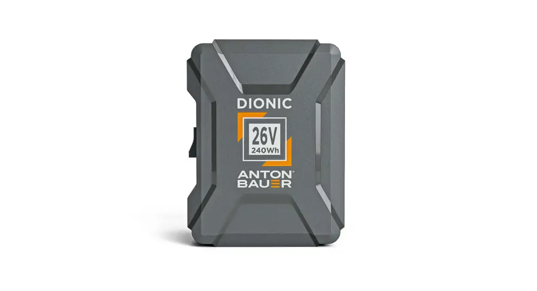 Anton Bauer Dionic 26 Lp4 Zen-cg Series Batteries User Guide