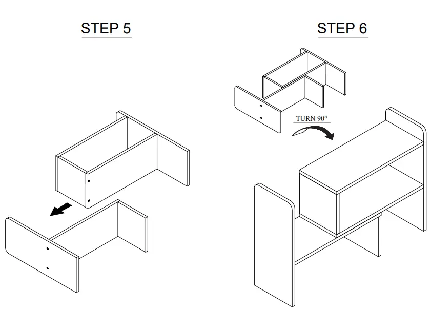 Furinno 20341 Montale Desk Top Organizer Bookshelf - fig 2
