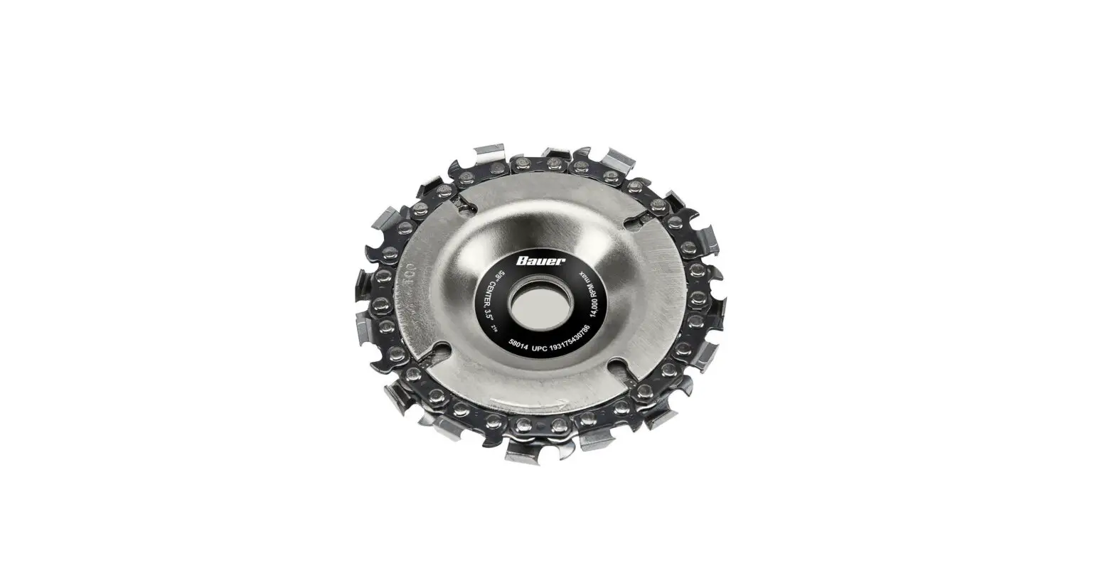 Bauer 58014 Wood Carving Disc Owner's Manual