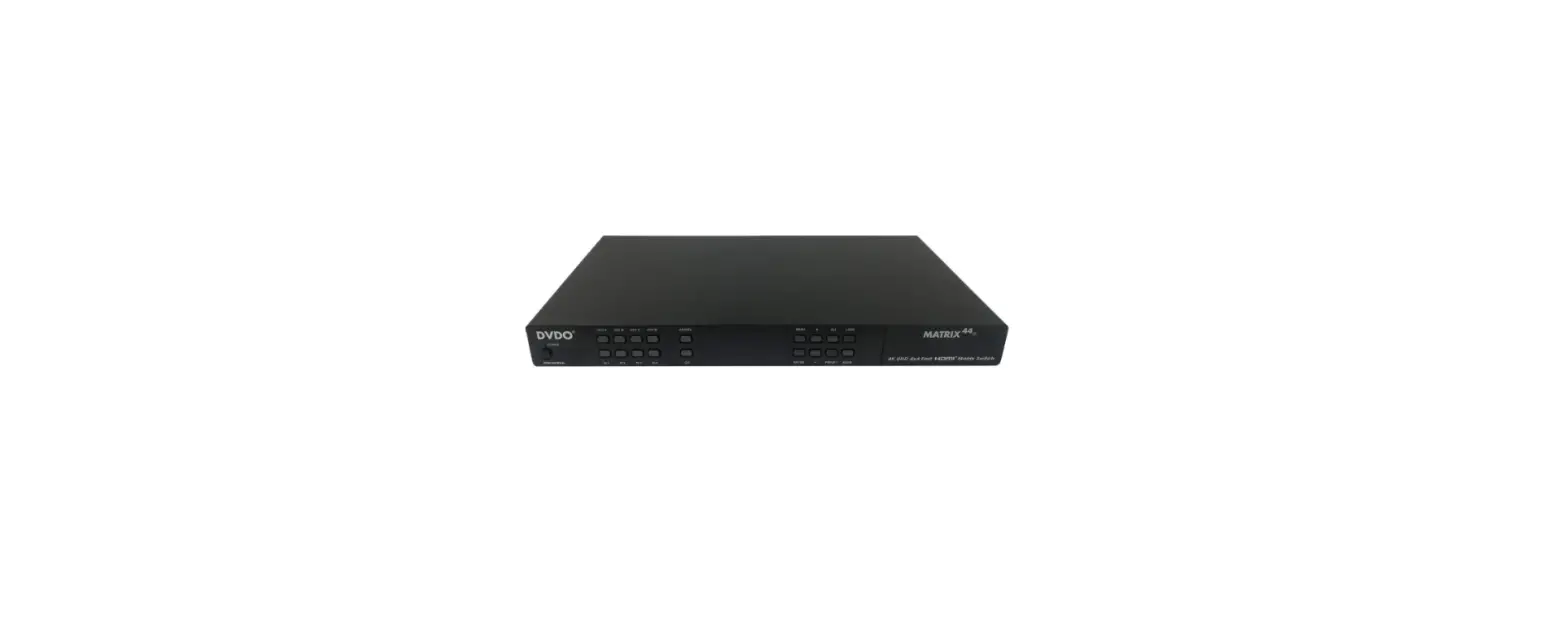Dvdo Matrix-44 4k Hdmi Matrix Switch User Guide Dvdo Matrix-44 4k Hdmi Matrix Switch User Guide