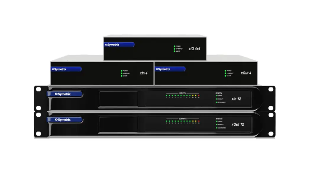 Symetrix Radius Nx 4x4 Open Architecture Dante Digital Signal Processors User Guide