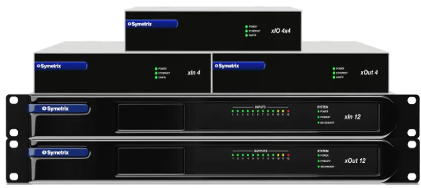 Symetrix Radius NX 4x4 Open Architecture Dante Digital Signal Processors