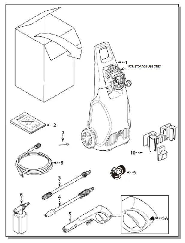 NEW HOLLAND AGRICULTURE BN1813E Electric Pressure Washer - Fig