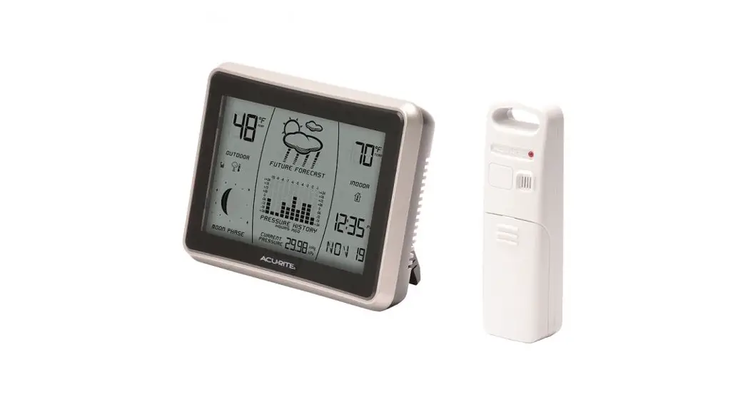 Acurite 00621 Wireless Weather Station With Forecaster Instruction Manual