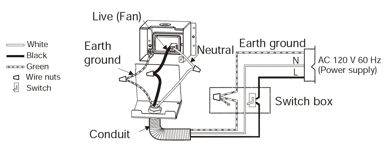 Panasonic RG-R811A Ventilating Fan 12