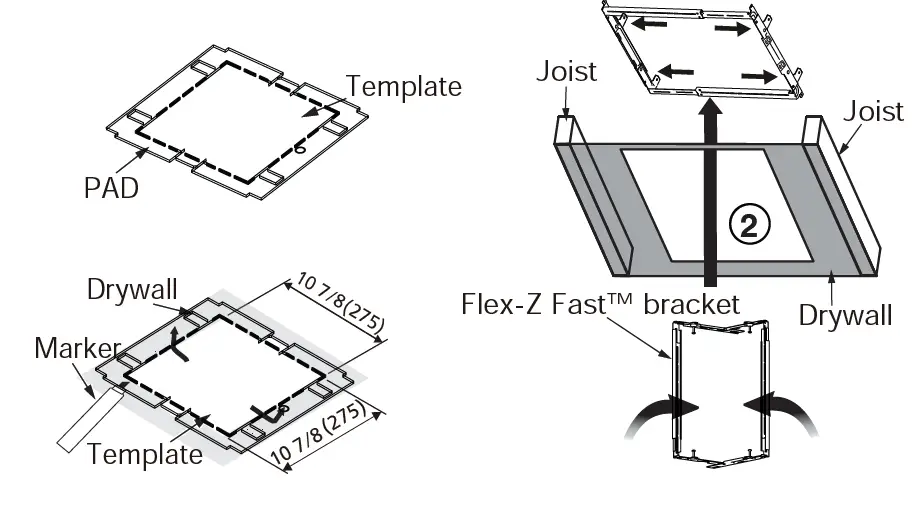 Panasonic RG-R811A Ventilating Fan 9