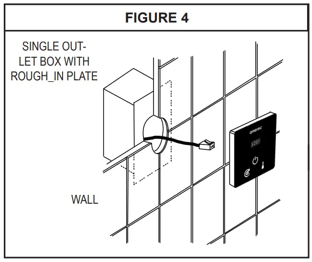 amerec KT3 Steam Bath Controls - FIGURE 4