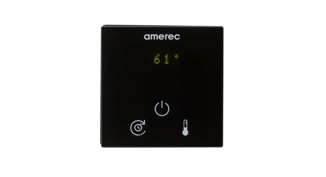 Amerec Kt3 Steam Bath Controls Owner's Manual