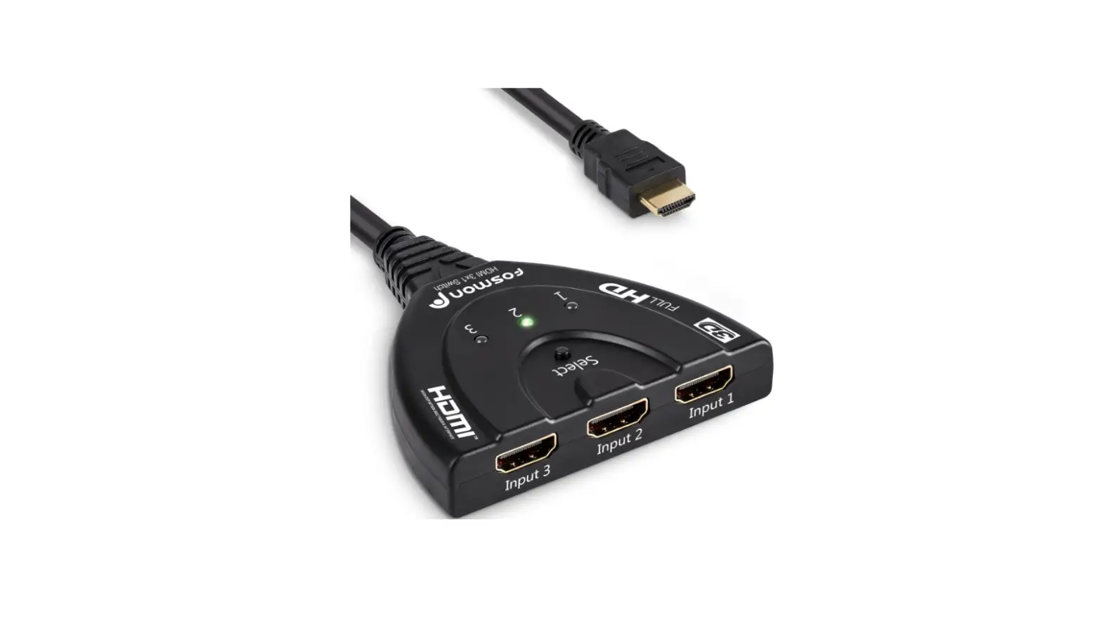 Fosmon Hd1831 3-port Hdmi Switcher User Manual Fosmon Hd1831 3-port Hdmi Switcher User Manual