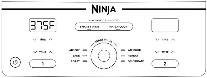 NINJA DZ400 Series XL 2 Basket Air Fryer - Figure 26