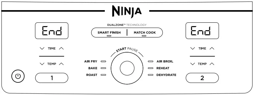 NINJA DZ400 Series XL 2 Basket Air Fryer - Figure 29