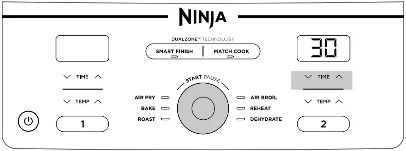NINJA DZ400 Series XL 2 Basket Air Fryer - Figure 33