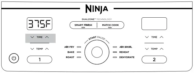 NINJA DZ400 Series XL 2 Basket Air Fryer - Figure 37
