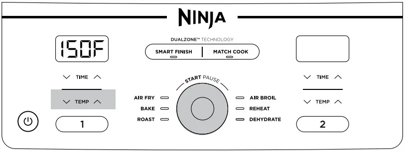 NINJA DZ400 Series XL 2 Basket Air Fryer - Figure 40