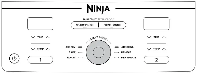 NINJA DZ400 Series XL 2 Basket Air Fryer - Figure 43
