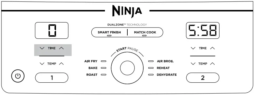 NINJA DZ400 Series XL 2 Basket Air Fryer - Figure 46