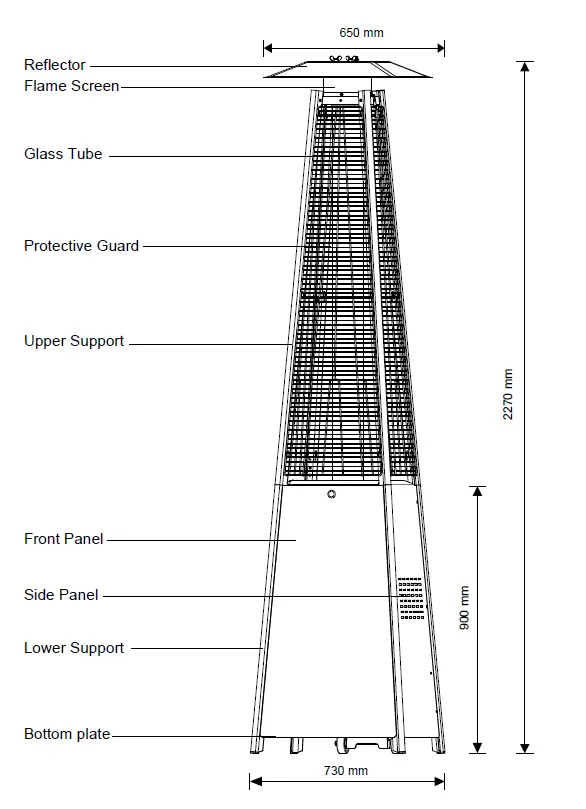 lowes-PH-TXH-WL1-Outdoor-Patio-Heater-FIG-5