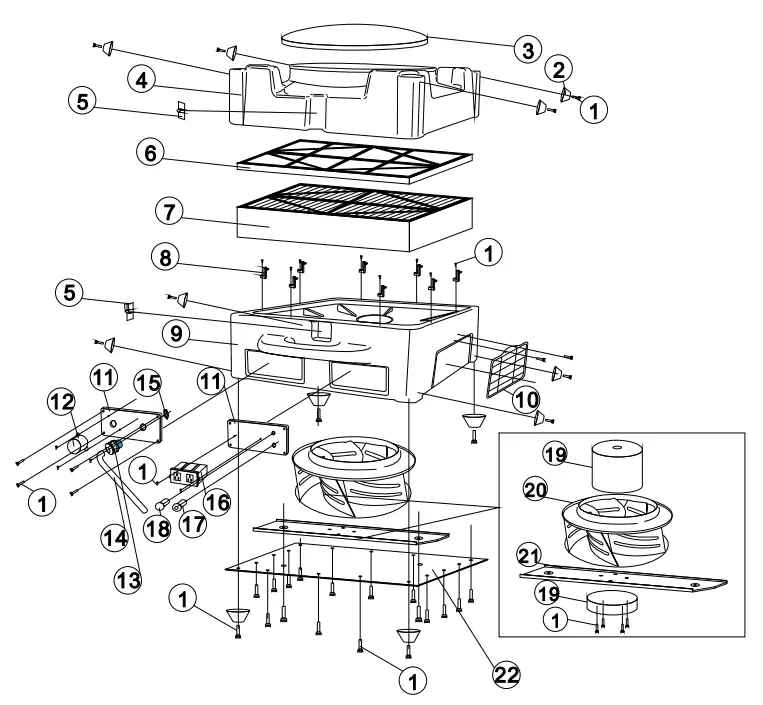 DiamaPro SYSTEMS DP AS 500 Air Scrubber-fig2
