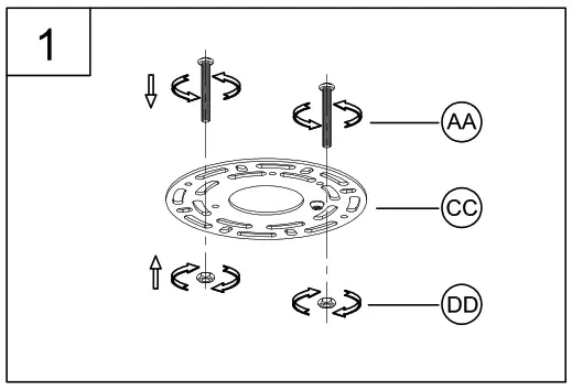PROGRESS LIGHTING P350246 Three-Light Vintage Brass Coastal Semi-Flush Convertible - 3