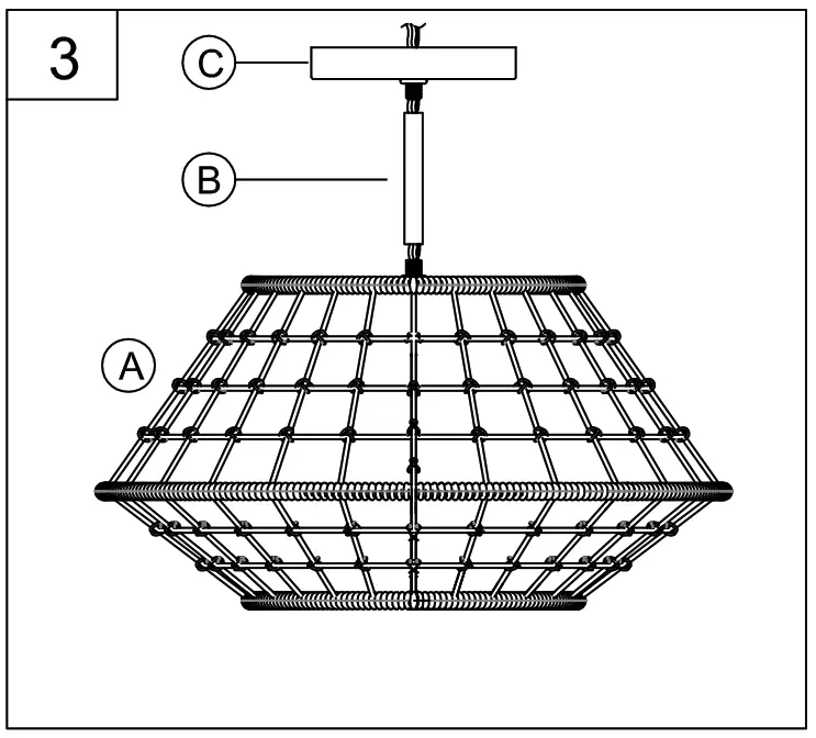 PROGRESS LIGHTING P350246 Three-Light Vintage Brass Coastal Semi-Flush Convertible - 6