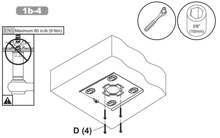 SHURE-A900-CM-Ceiling-Mount-fig-11