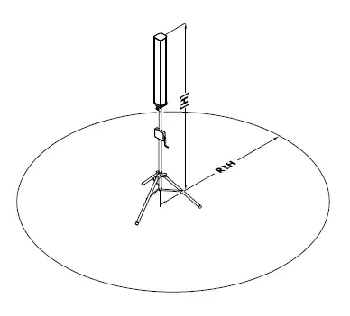 d-b-audiotechnik-Z5446-Mounting-Column-Adaptor-FIG-2