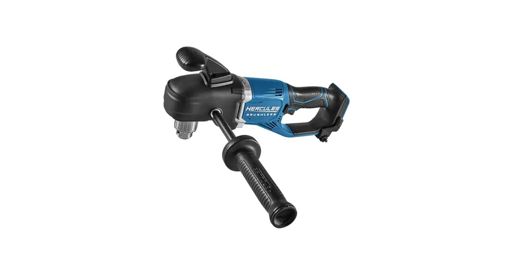 Hercules Hcb96b 20v Brushless 1-2 Inch Heavy Duty Variable Speed Right Angle Drill Owner's Manual